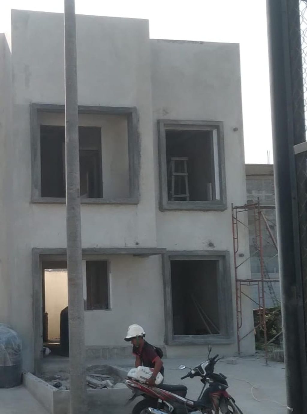 foto tampak rumah tipe A4 Blok A5 perumahan Graha Mirai