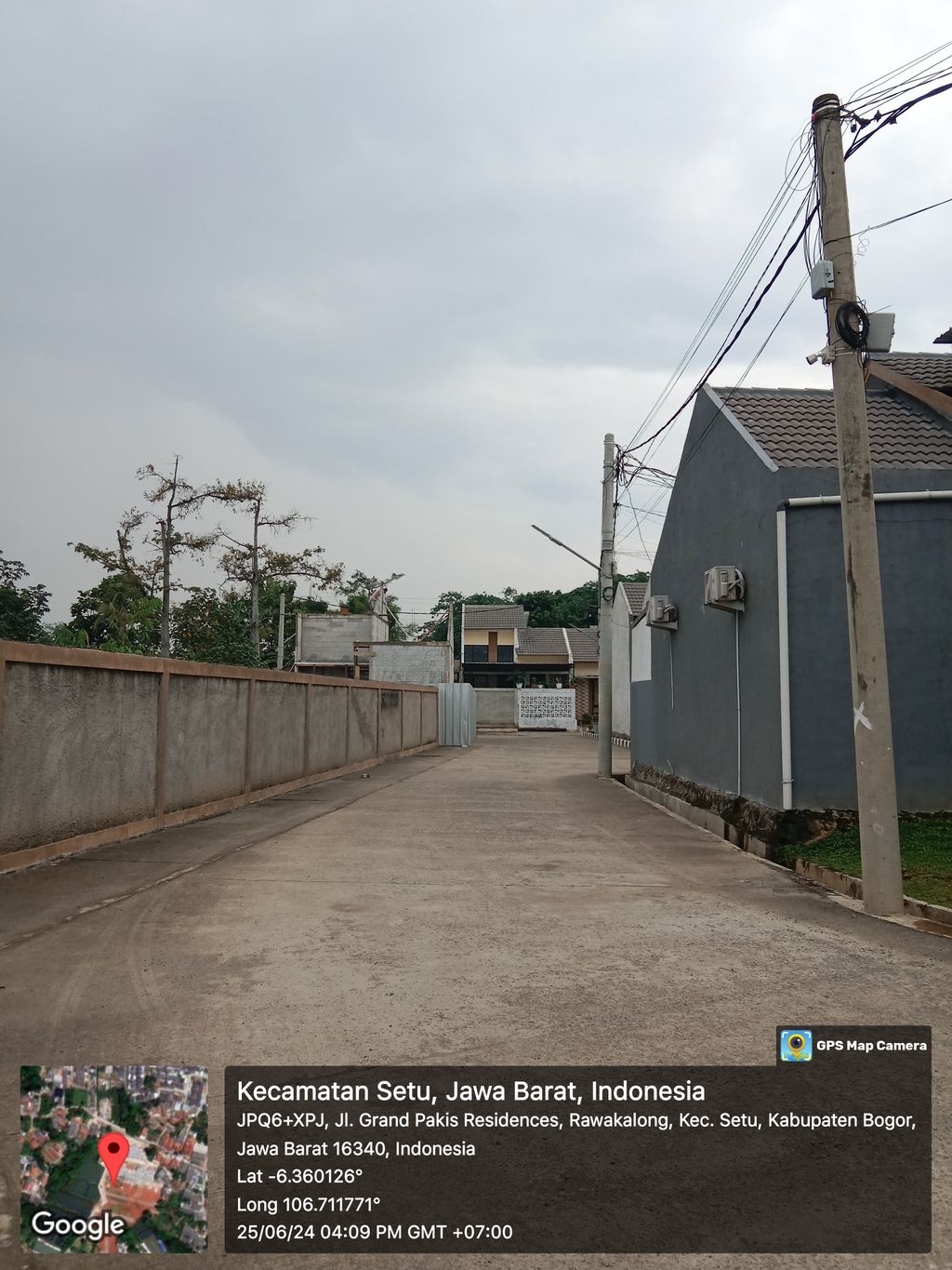 foto posisi tengah perumahan GRAND PAKIS RESIDENCE 3