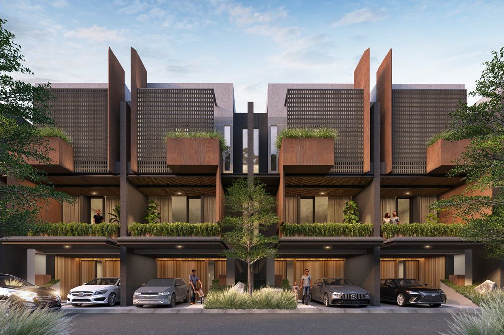 foto tampak rumah tipe 6 perumahan SOLITE