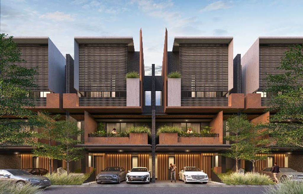 foto tampak rumah tipe 7,5 perumahan SOLITE