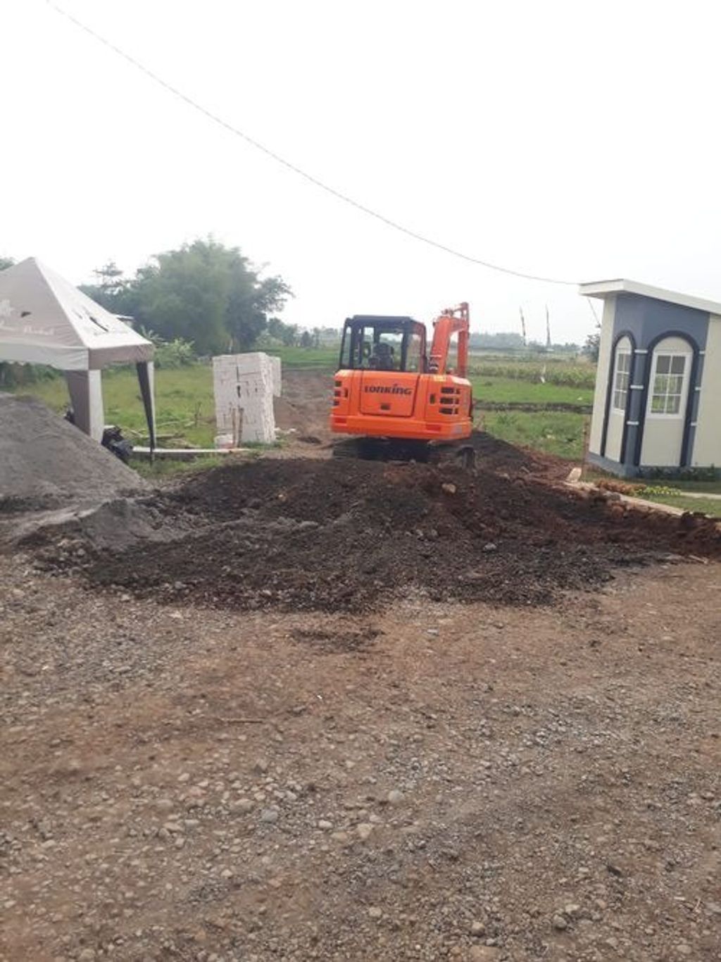 foto posisi tengah perumahan BHATARA VILLAGE TAHAP 2