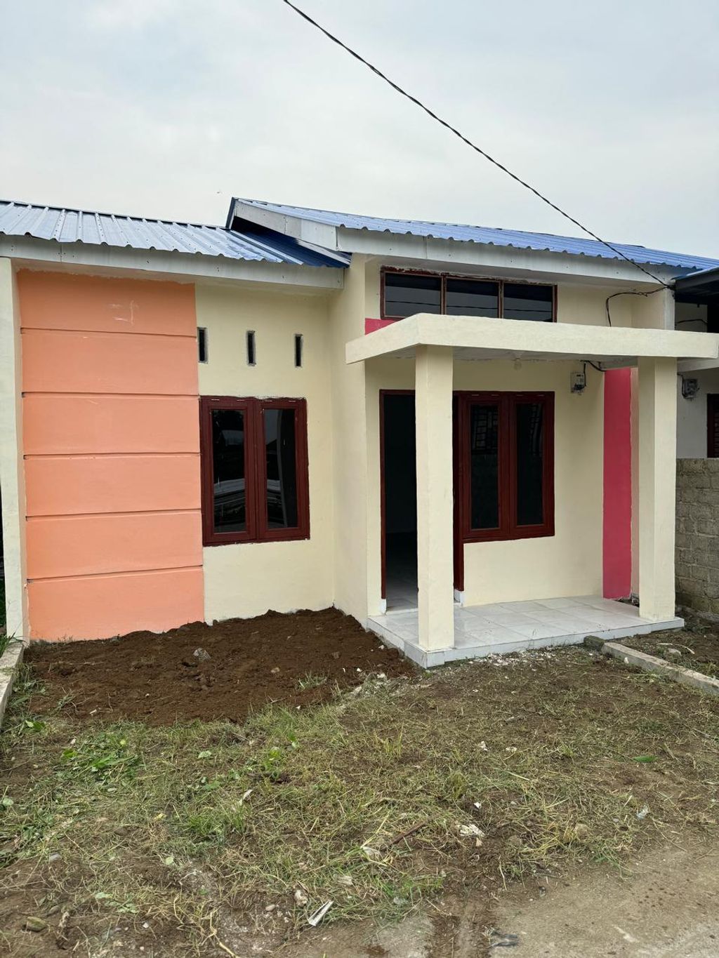 foto denah rumah tipe 36/72 perumahan Griya Brahrang Residence