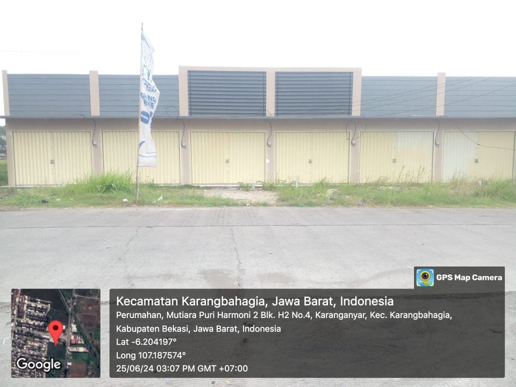 foto denah rumah tipe Komersil Ruko1 perumahan MUTIARA PURI HARMONI 2