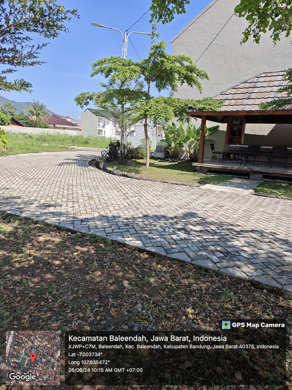 foto posisi tengah perumahan Mekarsari Regency