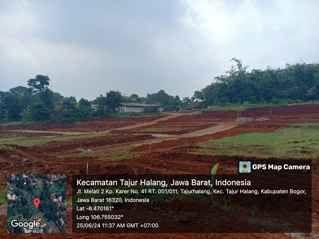 foto posisi tengah perumahan OEMAH TAJUR HALANG REGENCY