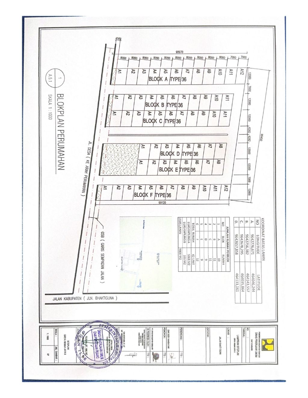 foto denah rumah tipe GRIYA HIKMAH JAYA II perumahan Griya Hikma Jaya II