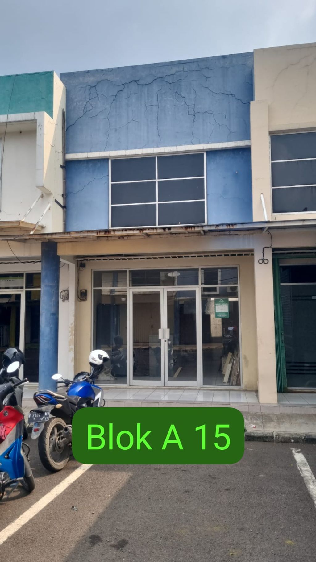 foto tampak rumah tipe Ruko Arcadia 32/40 perumahan Perumahan Galuh Mas