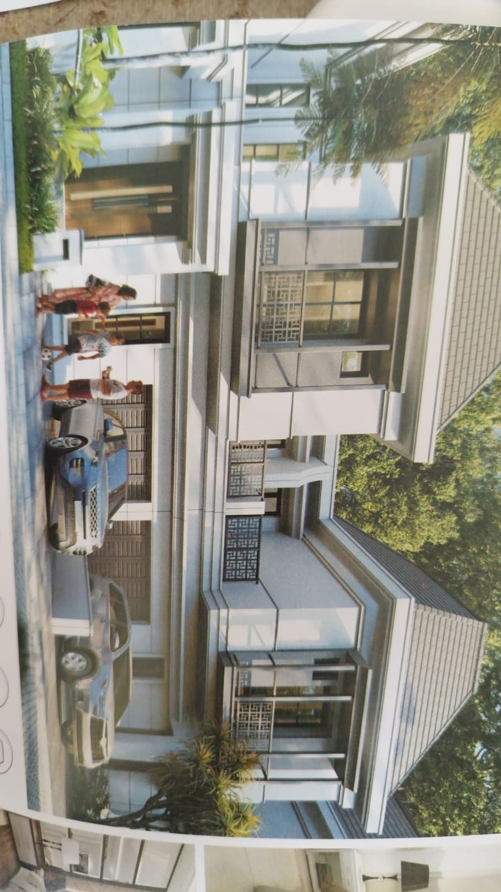 foto tampak rumah tipe BERSHKA perumahan GREENLAND TAHAP 3