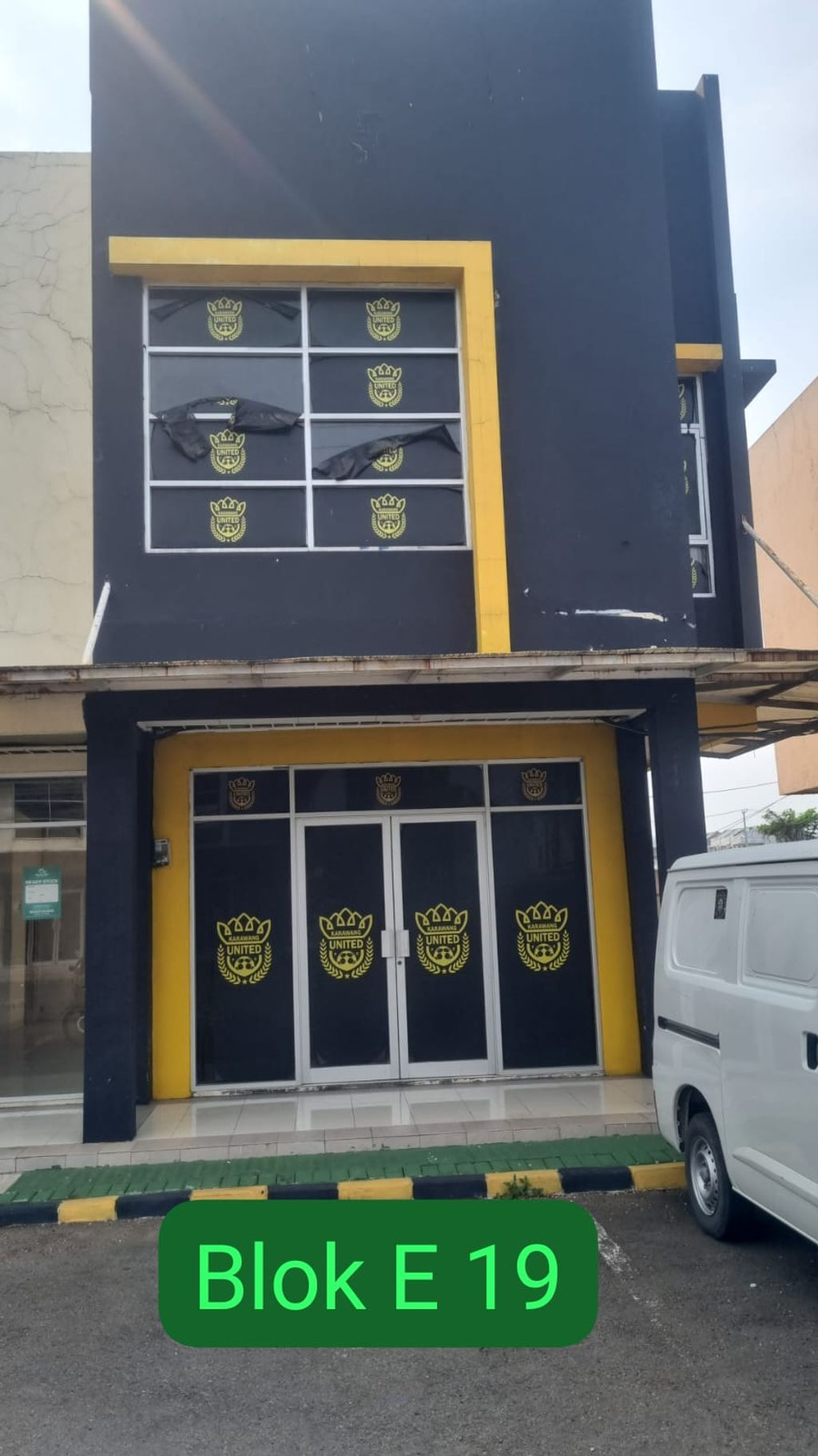foto tampak rumah tipe Ruko Arcadia 89/50 perumahan Perumahan Galuh Mas