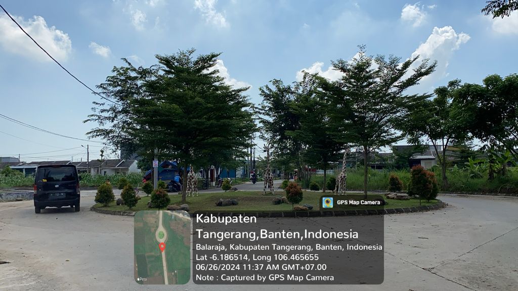 foto posisi tengah perumahan Griya Sutera Balaraja Tahap 3 New
