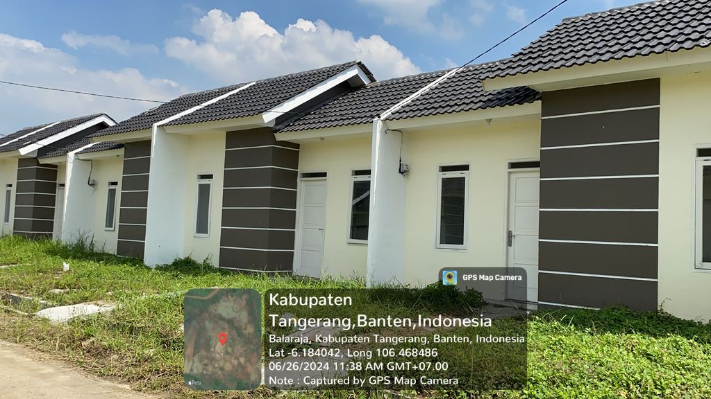 foto contoh rumah perumahan Griya Sutera Balaraja Tahap 3 New