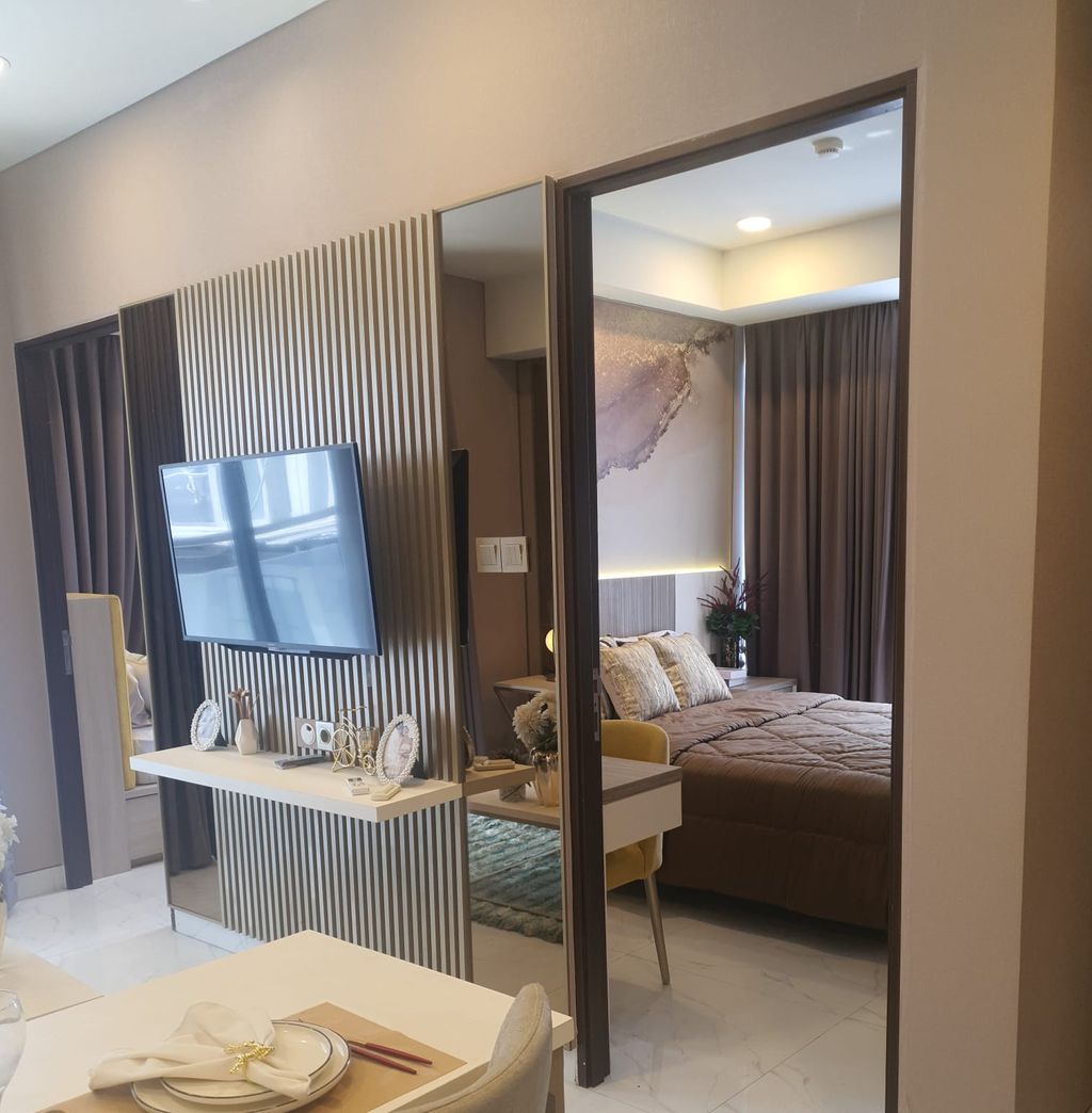 foto tampak rumah tipe 2 BR C perumahan TRANSPARK CIBUBUR TOWER C