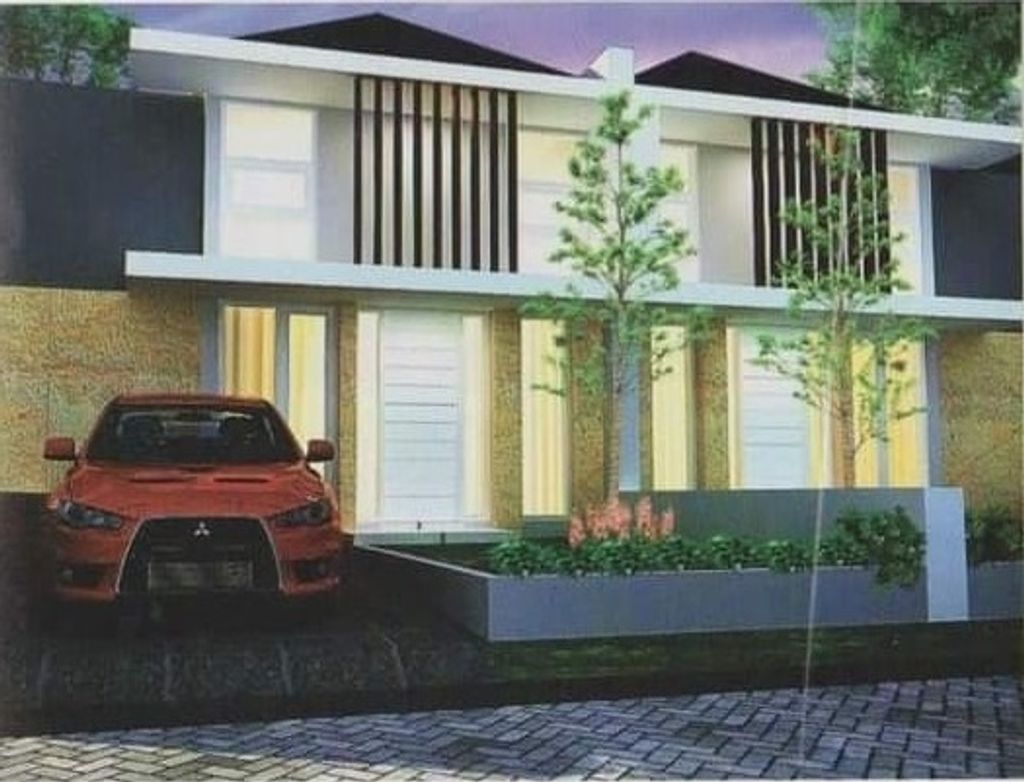 foto tampak rumah tipe VERBENA perumahan PERUMAHAN THE BRIDGE TOWN