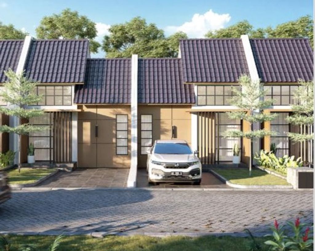 foto tampak rumah tipe 36 KYOTO perumahan CIANJUR ASRI RESIDENCE TAHAP 2
