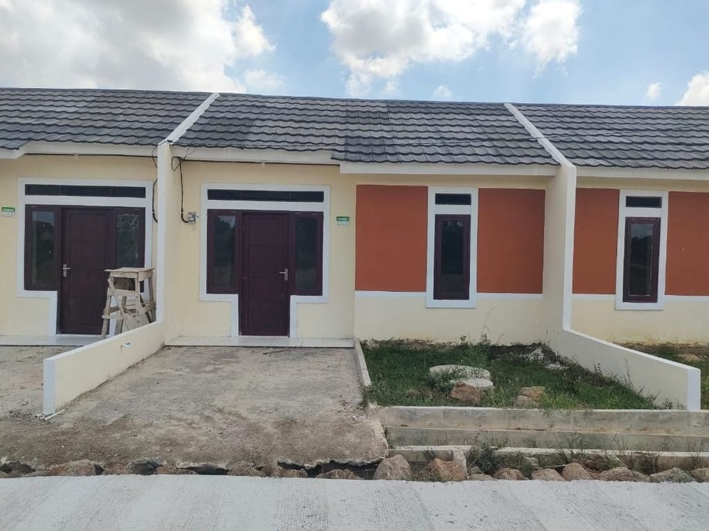foto tampak rumah tipe 30/60 perumahan "SRIKANDI RESIDENCE"