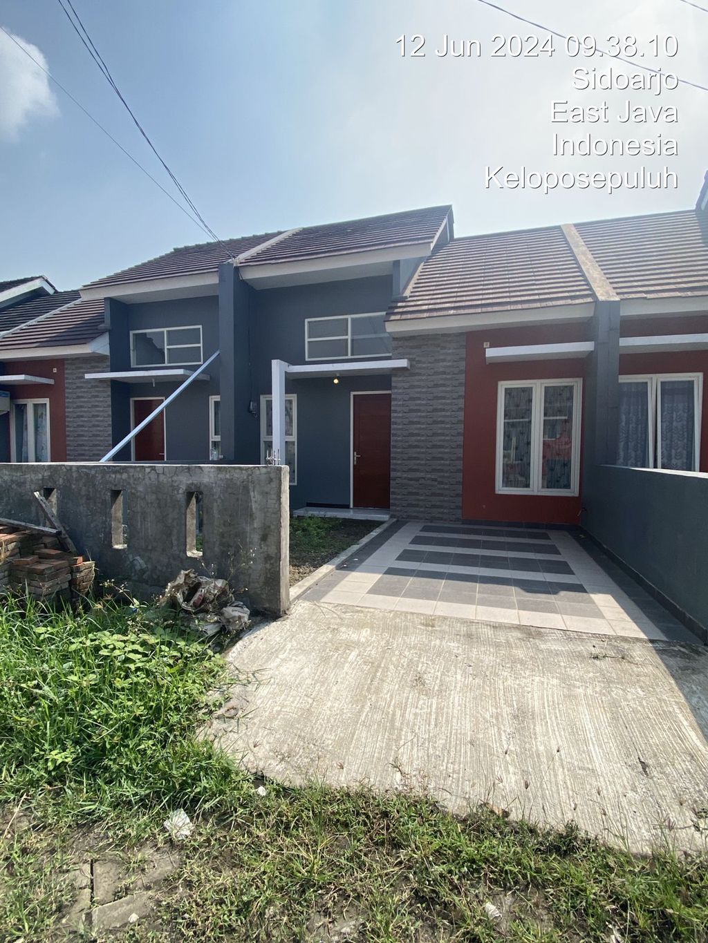 foto tampak rumah tipe MANAZELA C perumahan Pasegan asri