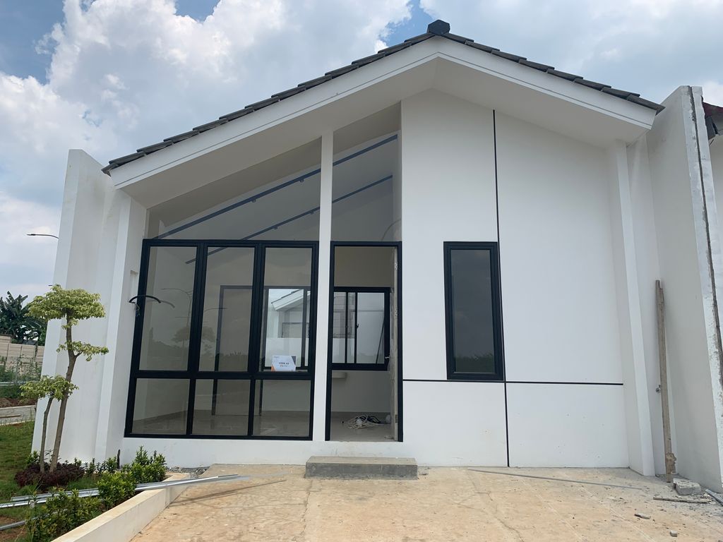 foto tampak rumah tipe 39 perumahan FAMILIA URBAN 3