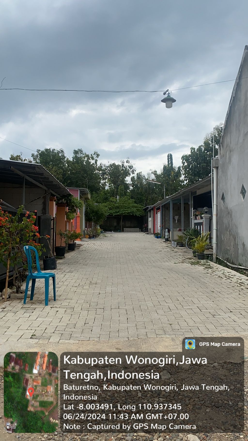 foto gerbang perumahan Grand House Watuagung 2 Baturetno