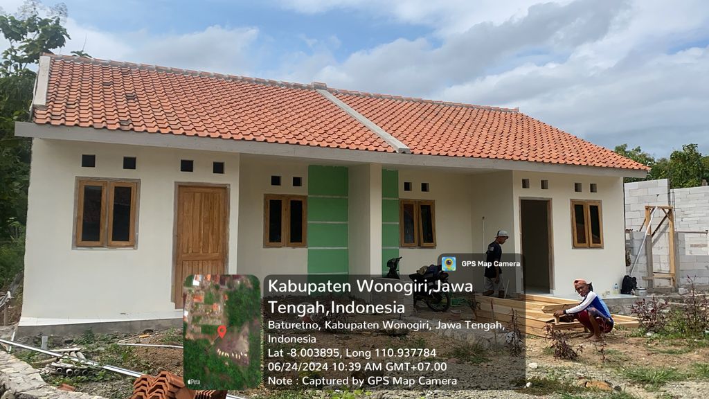 foto contoh rumah perumahan Grand House Watuagung 2 Baturetno