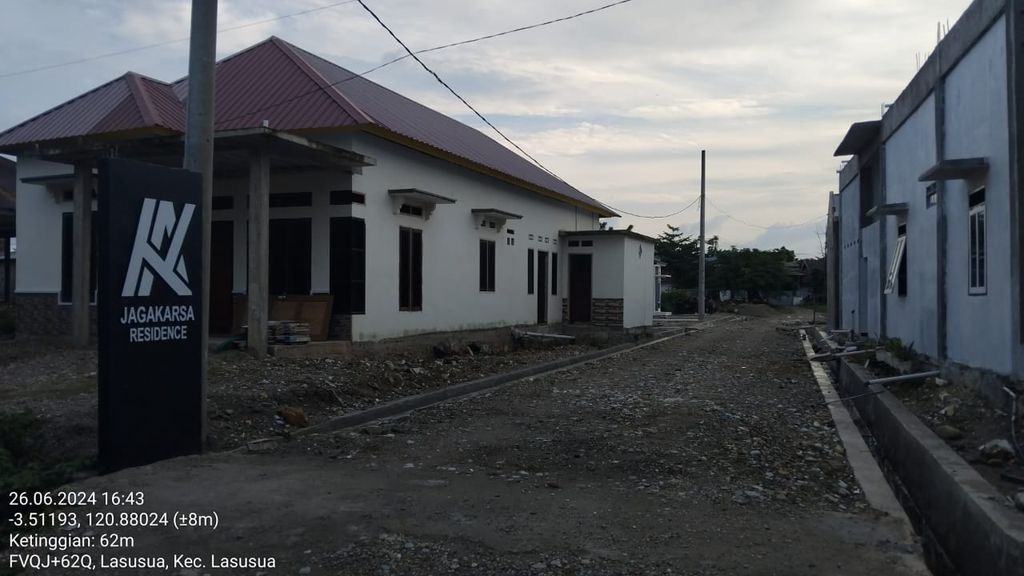 foto gerbang perumahan JAGAKARSA RESIDENCE