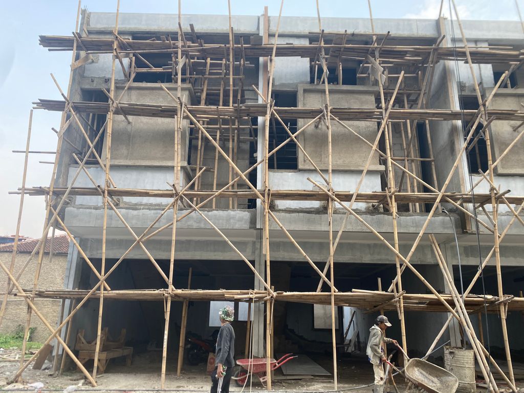 foto contoh rumah perumahan Ruko