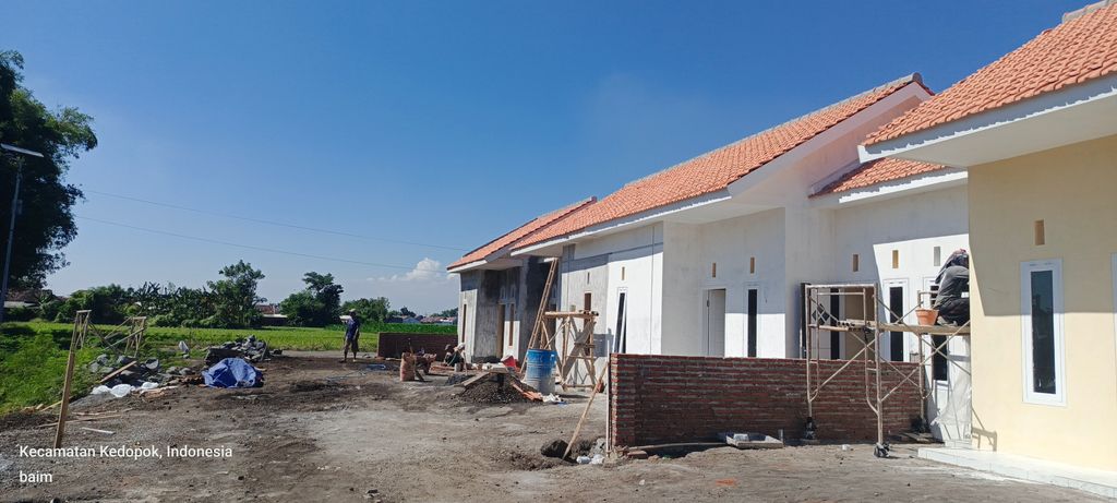 foto posisi tengah perumahan BUMI RAYA RESIDENCE