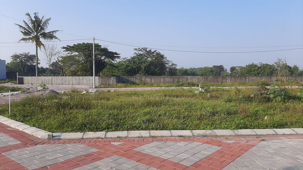 foto posisi tengah perumahan MUKTI GREEN PARK RESIDENCE