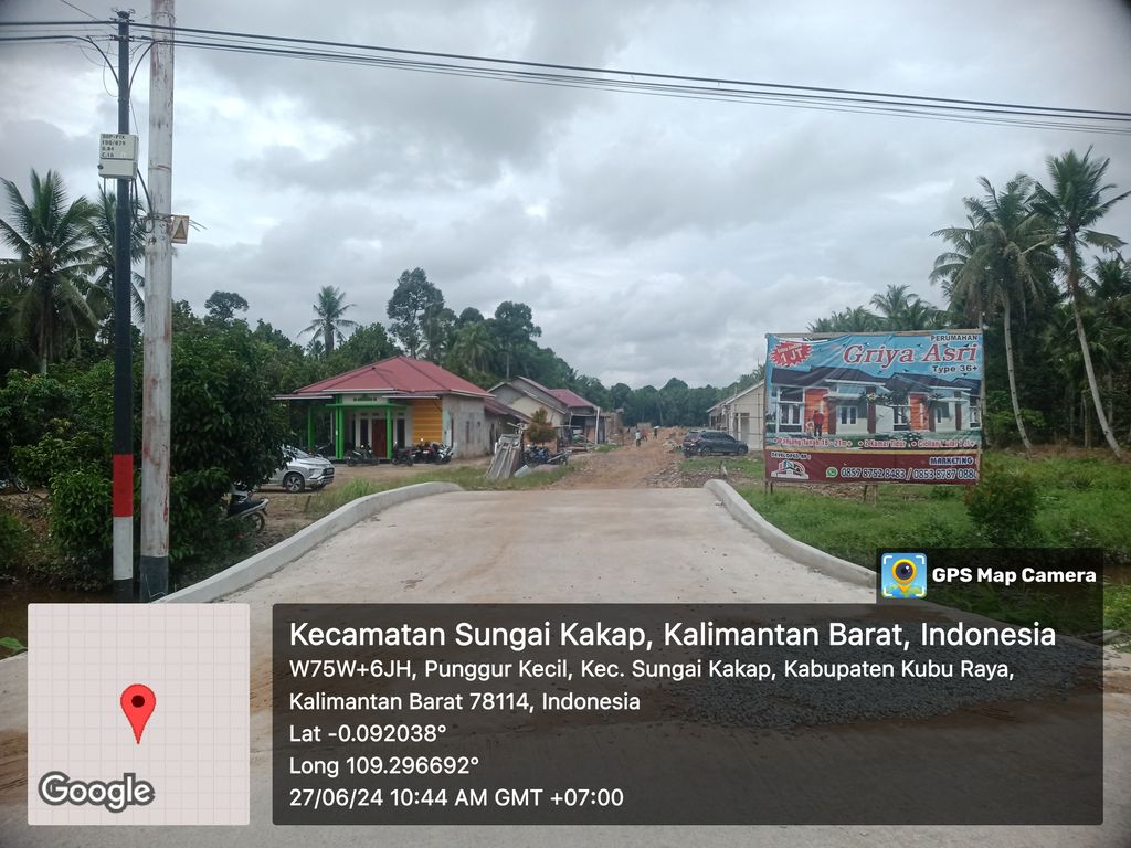foto gerbang perumahan GRIYA ASRI