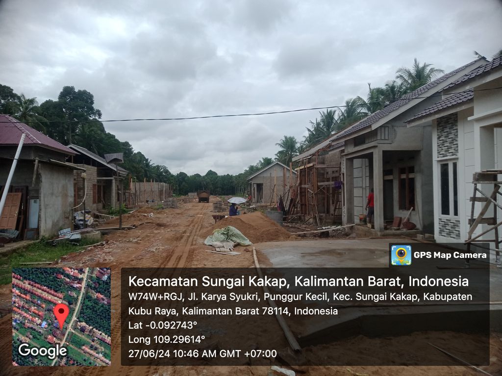 foto posisi tengah perumahan GRIYA ASRI