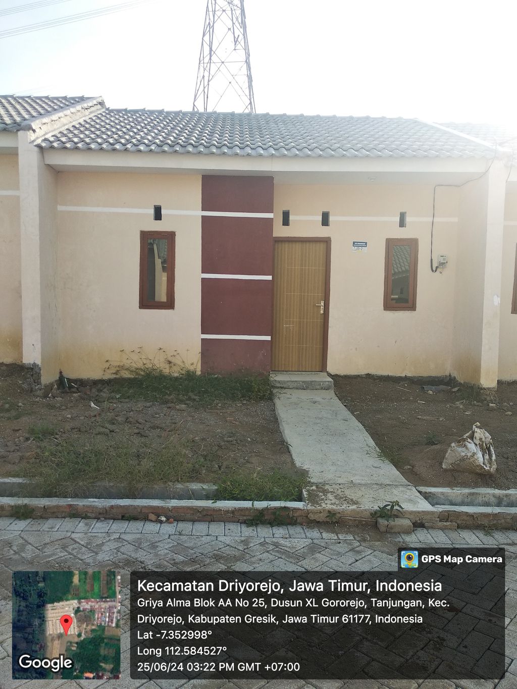 foto contoh rumah perumahan Griya Alma Tahap 2