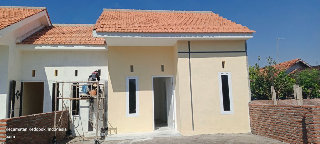 foto tampak rumah tipe SUBSIDI B perumahan BUMI RAYA RESIDENCE