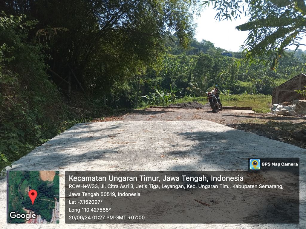 foto gerbang perumahan Villa Amertha Leyangan