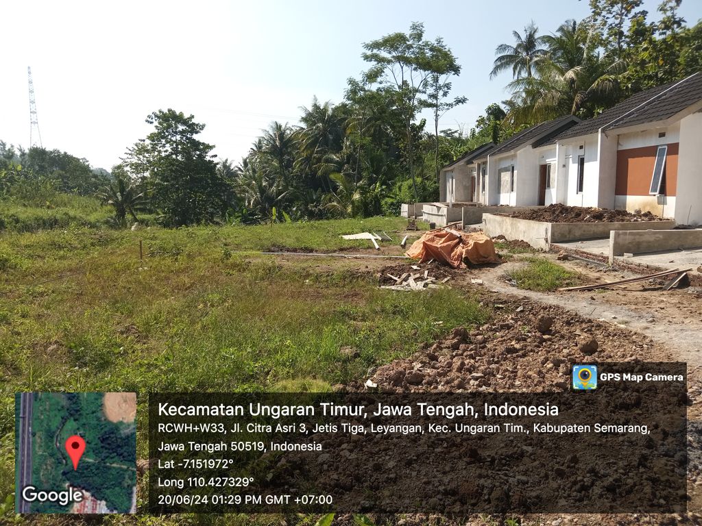 foto posisi tengah perumahan Villa Amertha Leyangan