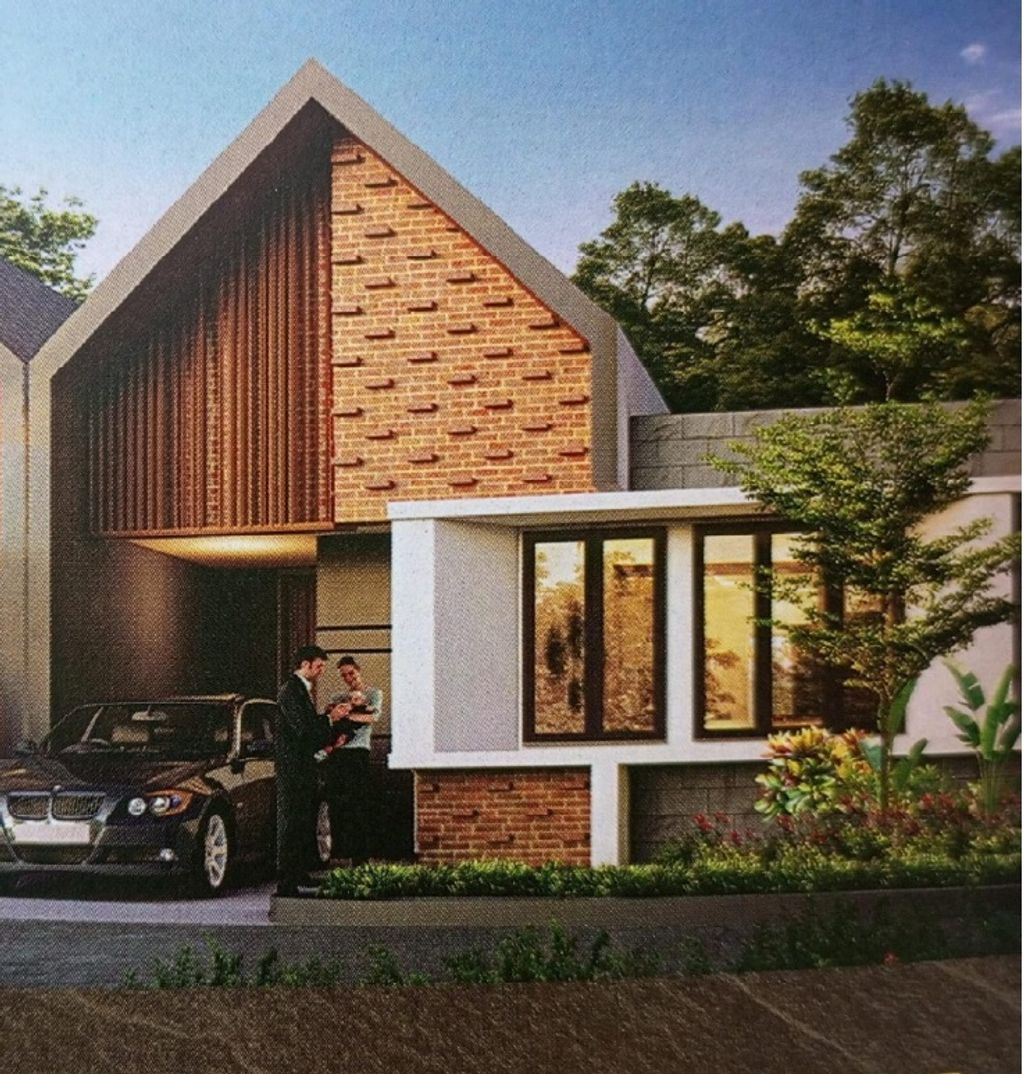 foto tampak rumah tipe T. 68 / 107 perumahan Perumahan AUSTINVILLE Tahap III