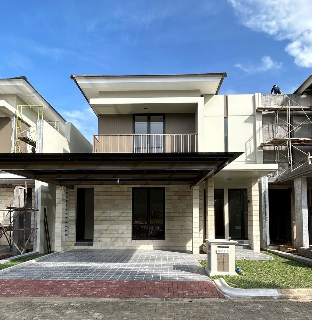 foto tampak rumah tipe PAVILION 10 - BHB I (STANDART) perumahan Perumahan Bukit Hijau