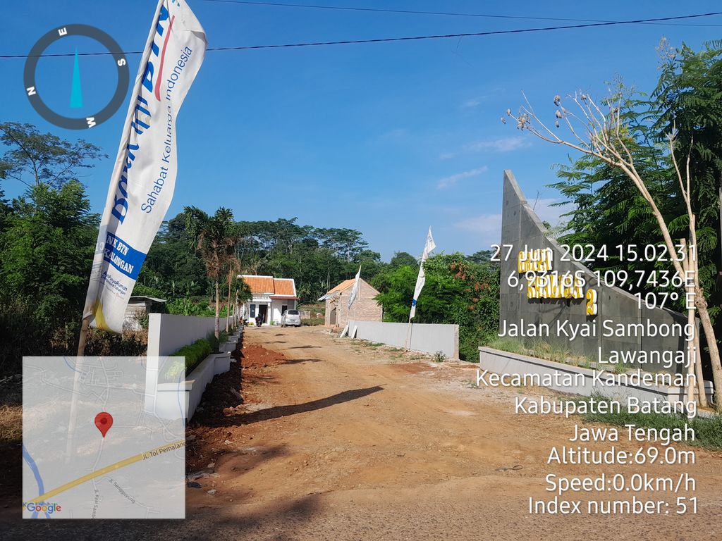 foto gerbang perumahan GRIYA KHALISA 2