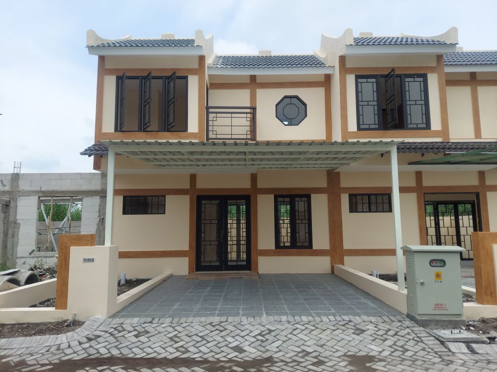 foto tampak rumah tipe BUSAN perumahan Citra Amanda Garden 2 Jeonju City