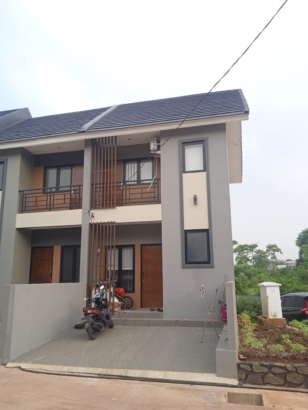 foto tampak rumah tipe C-9 60/60 perumahan PERUMAHAN GREEN HILLS CLUSTER GREEN ARIA