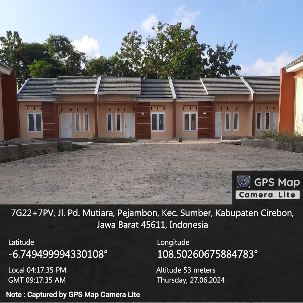 foto posisi tengah perumahan Pondok Mutiara Gegunung Tahap 2