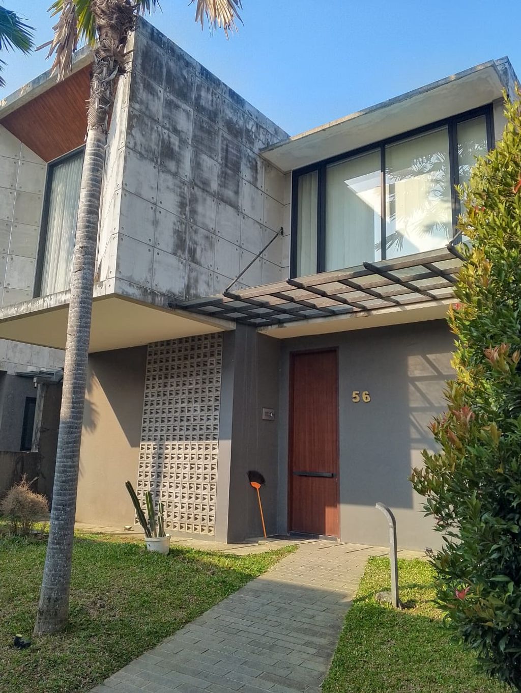 foto tampak rumah tipe EDEN perumahan Habitat