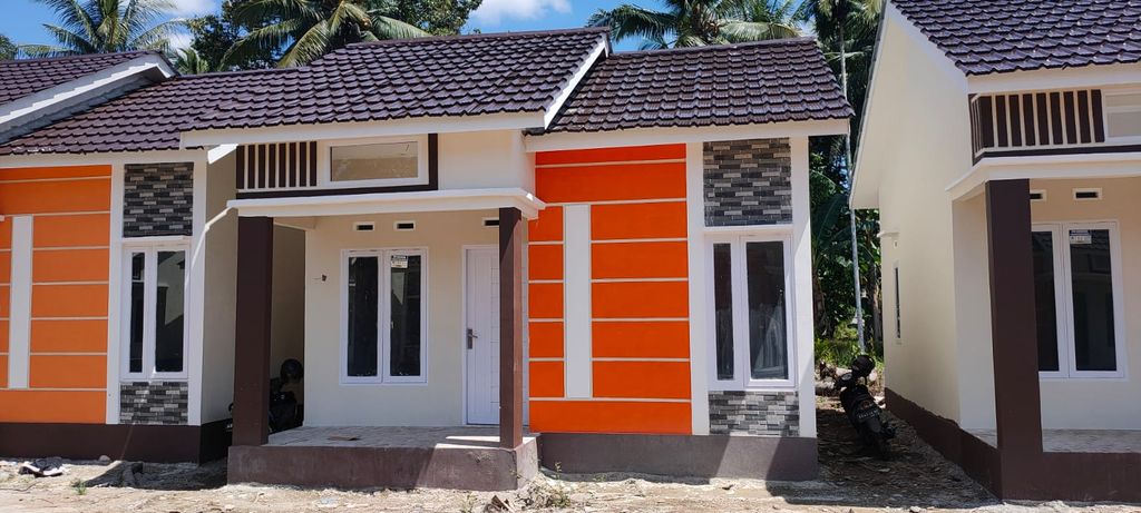 foto tampak rumah tipe 36 perumahan GRIYA ASRI