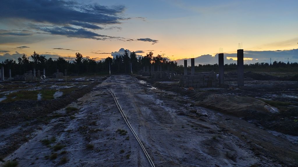 foto posisi tengah perumahan SENGKUANG GOLDEN CITY 2