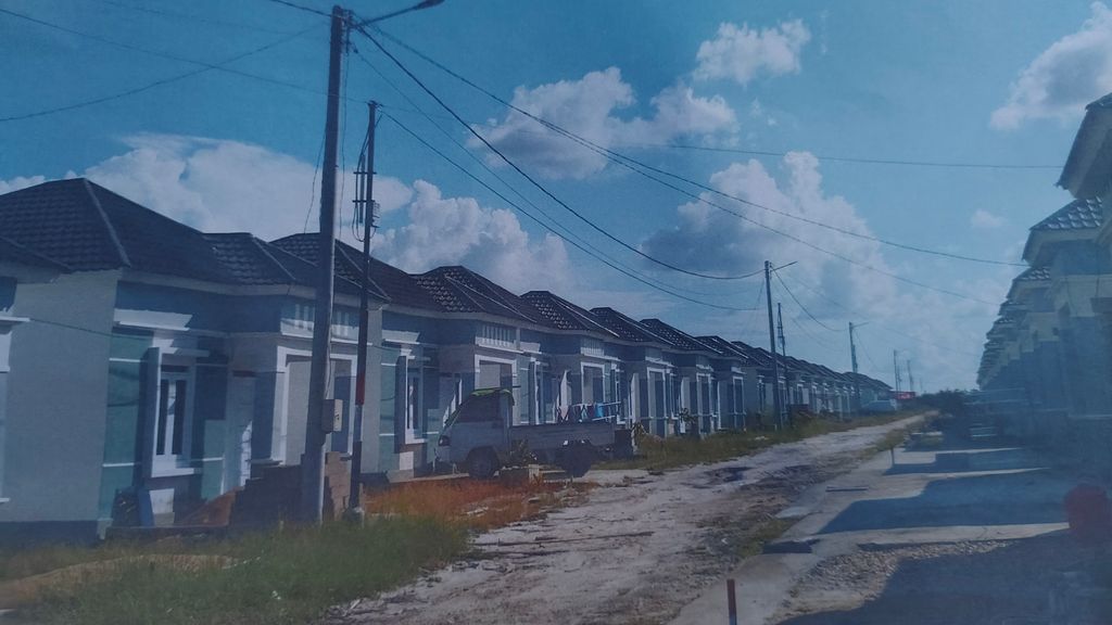 foto posisi tengah perumahan GOLDEN CITY