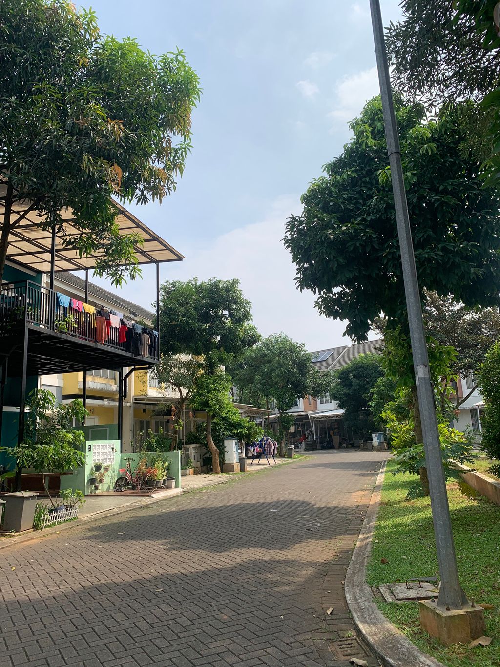 foto posisi tengah perumahan DE GARDEN