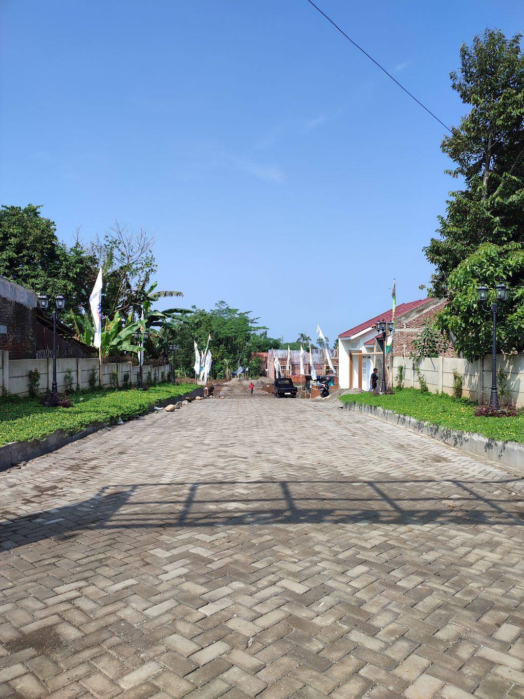 foto posisi tengah perumahan GRAHA TAVISHA