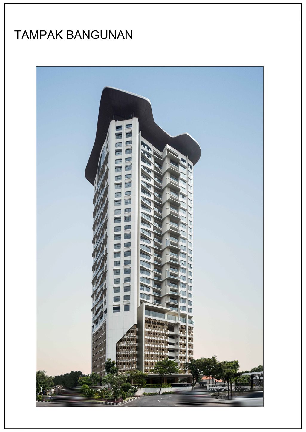 foto tampak rumah tipe 2 BR B - 2 perumahan THE 100 RESIDENCE