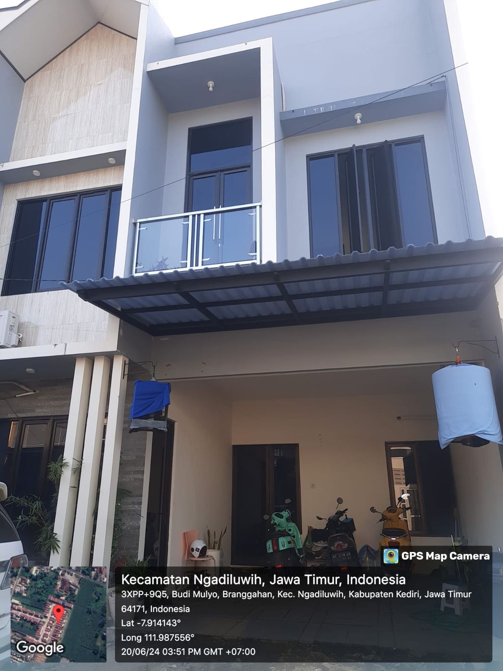 foto denah rumah tipe 110 perumahan BUMI KALIMASADA 2