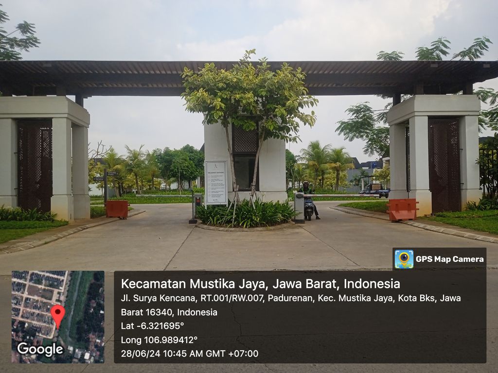 foto gerbang perumahan Vida Bekasi - Cluster Kencana