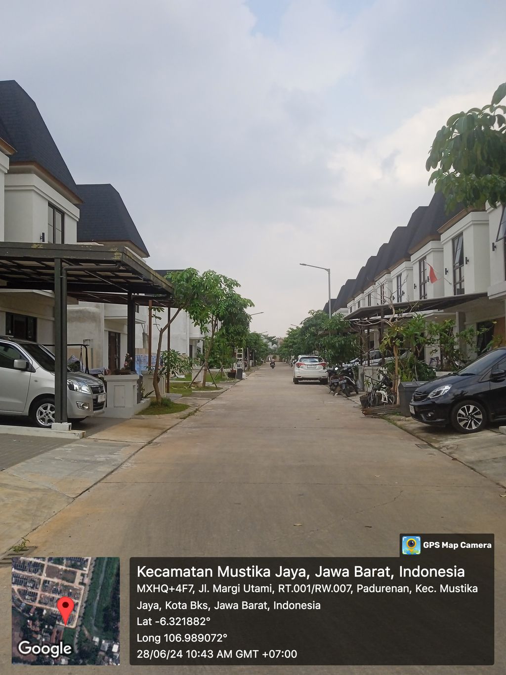 foto posisi tengah perumahan Vida Bekasi - Cluster Kencana