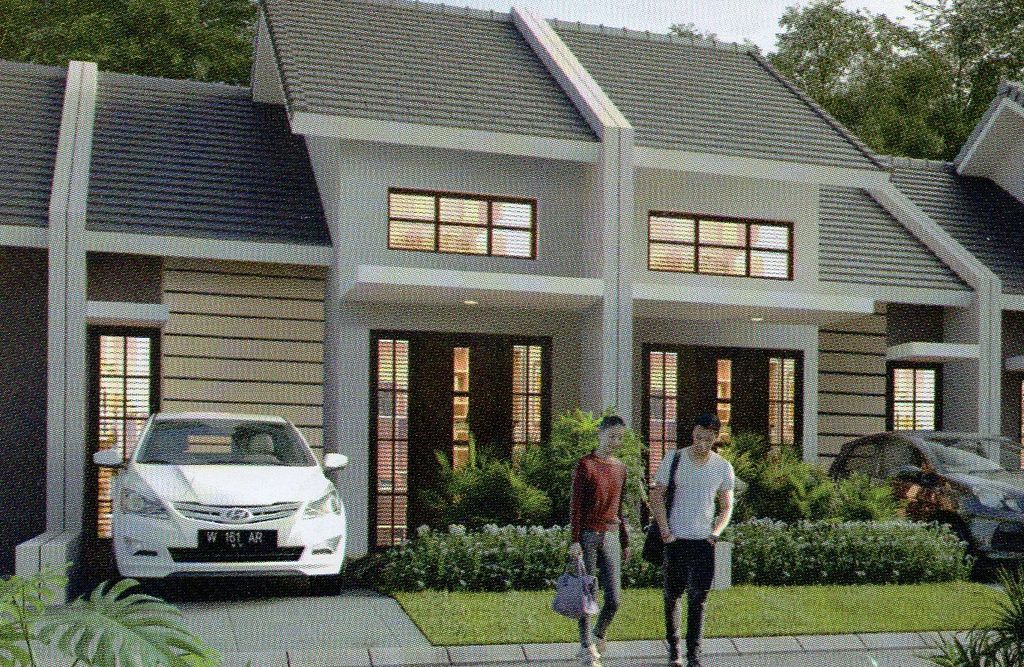 foto tampak rumah tipe 30/61 (Komersil) perumahan GRAND KENCANA MOJOKERTO TAHAP 4